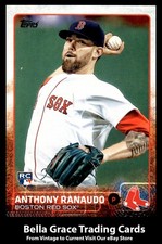 2015 Topps Anthony Ranaudo #104 Boston Red Sox Rookie MLB Baseball 