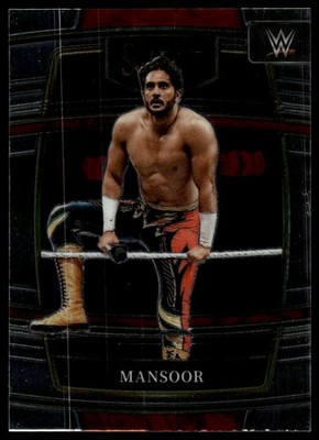 2022 Panini Select WWE #4 Mansoor