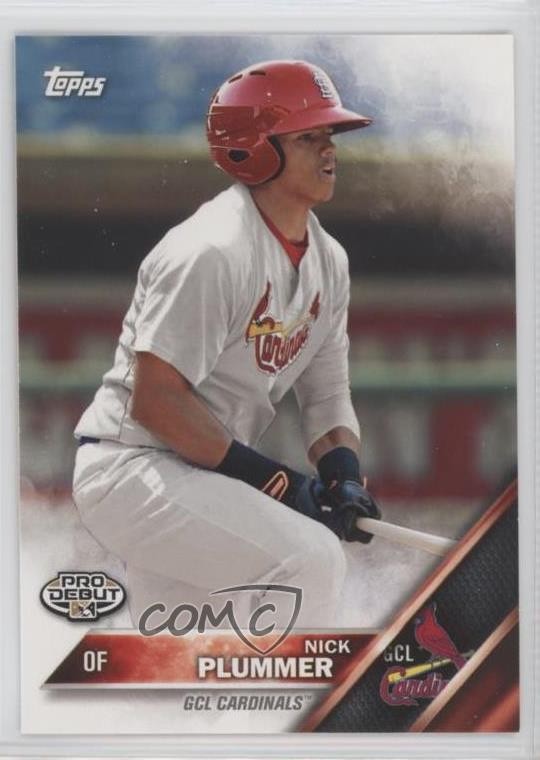 2016 Topps Pro Debut Nick Plummer #176 0f6