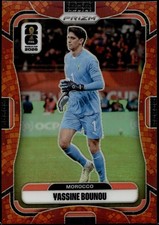 2026 Panini Prizm FIFA World Cup Yassine Bounou #296 Red Prizm 17/86 Morocco