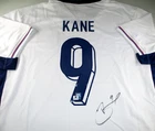 Harry Kane / Autographed England National F.C Nike Pro-Style Soccer Jersey / COA