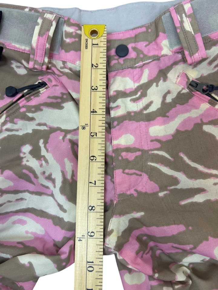 Turbine Performance Boardwear Snowboarding Pants Women's S Pink Khaki Camo - Image 3 of 4