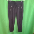5265) NWOT ATHLETA 2 black Trekkie North Jogger pants pockets new