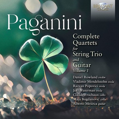 Nicolo Paganini Paganini: Complete Quartets for String Trio and Guitar - Vo (CD)