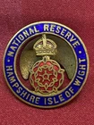 Genuine WW1 National Reserve Hampshire Isle of Wight Lapel Badge