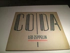 Led Zeppelin – Coda LP 1982 Swan Song Vinyl Record Classic Rock VERY GOOD +