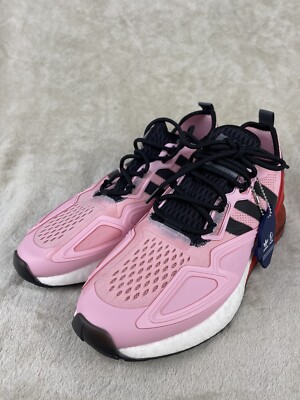 ♡♡ adidas x Ninja ZX 2K Boost Men's Size 9 True Pink White Core