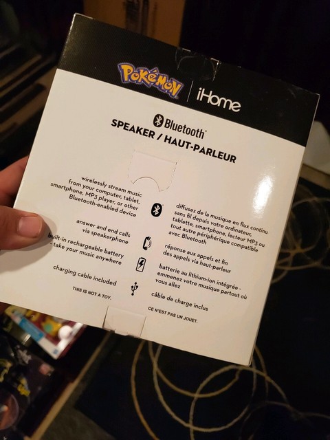 ihome pokeball speaker