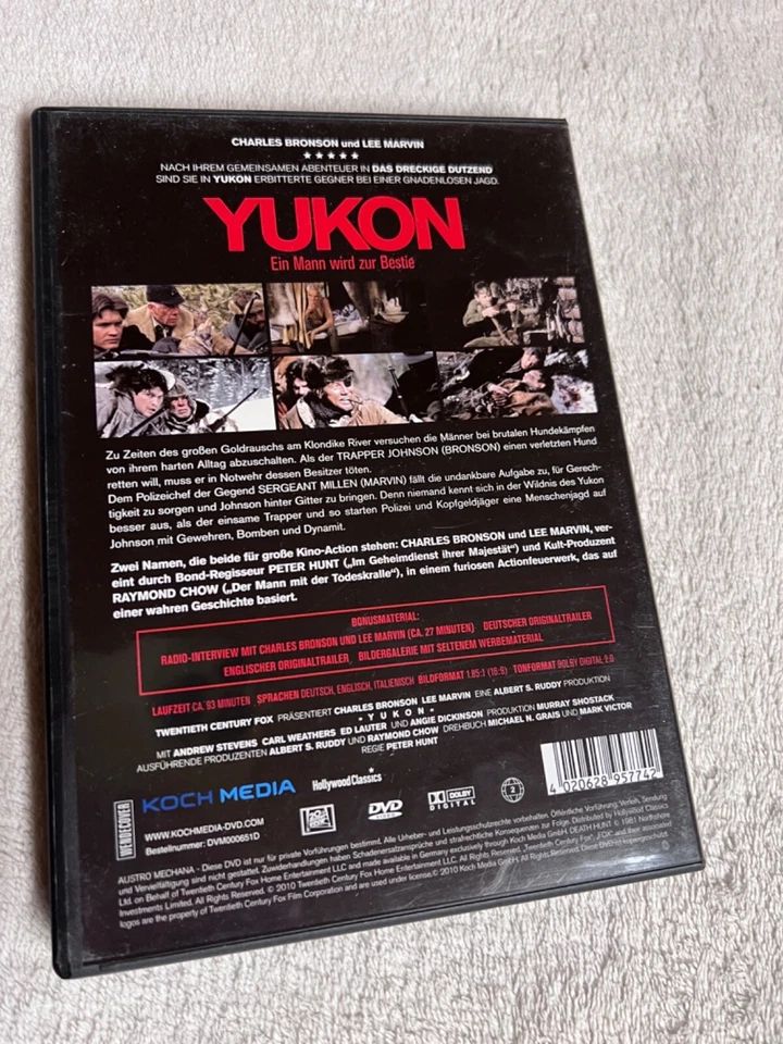 Yukon - Ein Mann wird zur Bestie (Charles Bronson) | Zustand neuwertig | DVD - Bild 2 von 3