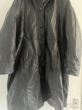 Leather Overcoat