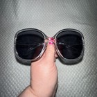 OAKLEY SUNGLASSES BECKON LARGE LENSES FASHION POLISHED CLEAR W GREY NEW IN BOX — photo 9