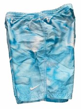 Nike Boys 9" Volley Swim Shorts. Sz Small Blue. NESS9721