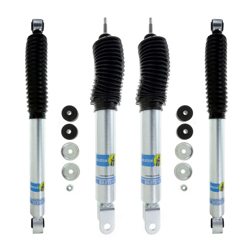 Bilstein 5100 Front & Rear Shocks for Silverado Sierra 1500 0-2.5" Lift & 4WD