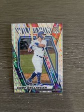 2021 Panini Mosaic Baseball-Will To Win-Cody Bellinger WTW1-Silver Prizm