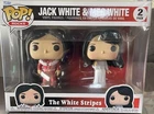 Funko Pop! Rocks The White Stripes 2-Pack Jack White & Meg White New NIB Vinyl