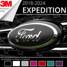 2018-2024 Ford Expedition Emblem Overlay Insert Decals (Set of 2)