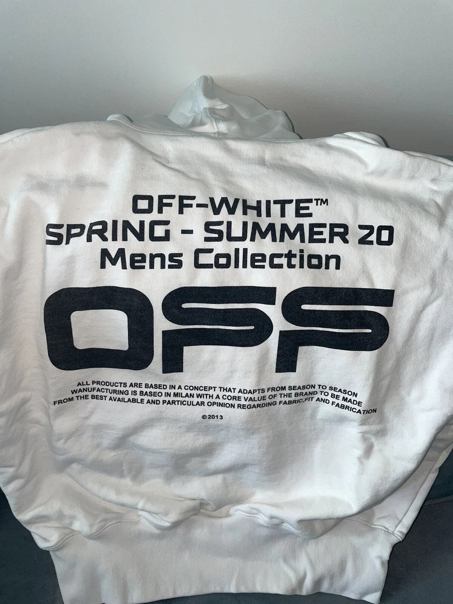 Off white top ebay hoodie