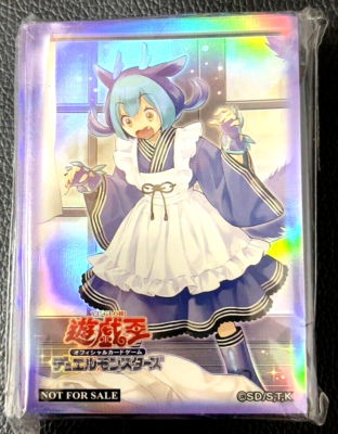 Yugioh Official Card Protector Laundry Dragonmaid 100 Sleeve Asia Chinese  NEW