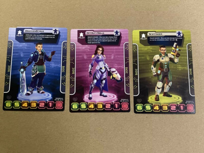 Tiny Epic Mechs Man vs Meeple Promo Cards NEW
