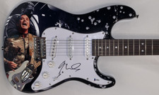 GAVIN ROSSDALE BUSH SIGNED FULL SIZE CUSTOM ELECTRIC GUITAR AUTOGRAPH BECKETT