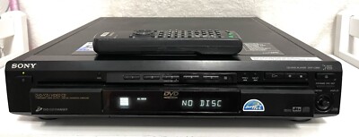 Sony DVP-C660 5 Disc CD/DVD Changer / Player Remote DVD Tray Will Not Close.