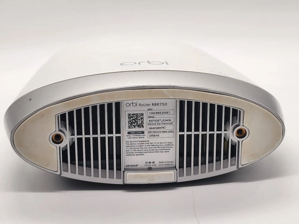 NETGEAR Orbi RBR750 Tri-band Mesh WiFi-6 Router AX4200 (ROUTER ONLY) - Image 4 of 4