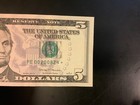 2017A $5 DOLLAR BILL PE00200824*Star note — photo 3