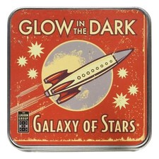 Glow in the Dark 42 Plastic Stars Large Medium Size Assorted For Wall & Ceiling