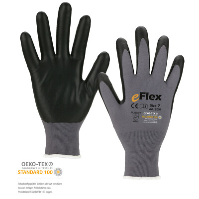 Arbeitshandschuhe, Gartenhandschuhe -altern. MaxiFlex - Gr. 7-11 (3 Paar)