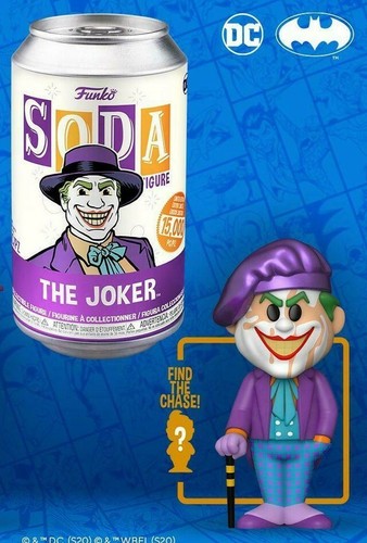 FUNKO SODA VINYL BATMAN 1989 THE JOKER 