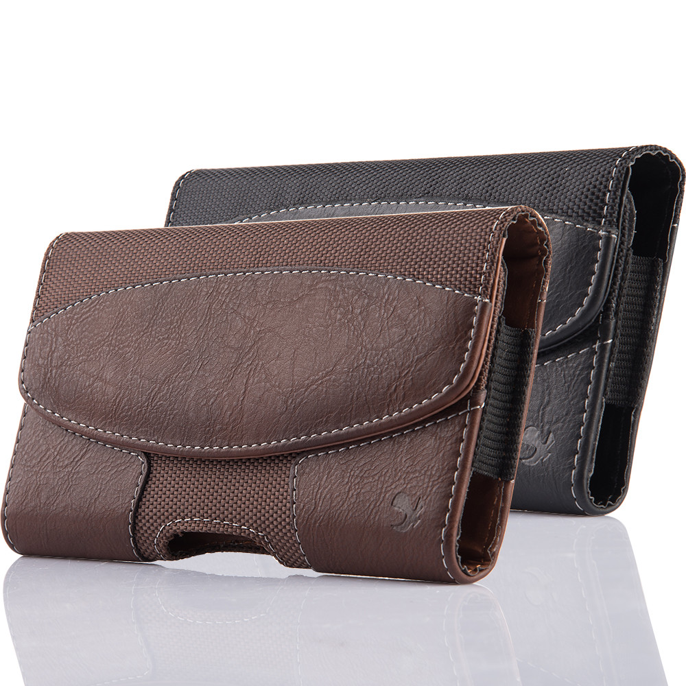 Horizontal Holster Belt Clip Carrying Case Pouch For Apple iPhone