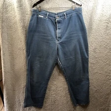 VTG Gitano jeans Mom size 38 high waisted tri blend made in Hong Kong