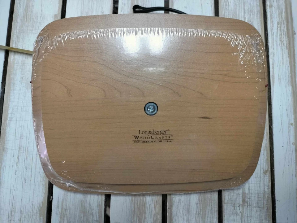 LONGABERGER WOODCRAFTS ADDRESS LID # 52604- NEW SEALED - Image 2 of 4