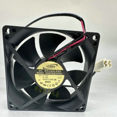 1 Pc.   Fan AD0912LB-A70GL DC12V 0.13A 9225 9CM 2 WIRE chassis cooling fan