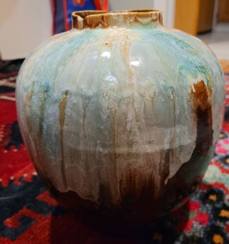 AFRICAN AMERICAN ARTIST JOHN ATKINSON WPA NYC HARLEM RENAISSANCE VASE