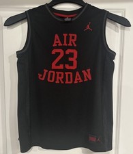 Nike Air Jordan Youth Classic Mesh Jersey Black Red