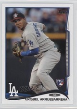 2014 Topps Update SP Photo Variation Erisbel Arruebarrena (Throwing) #US-196 2i2