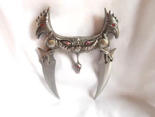 Fantasy Double Bladed Phoenix Head Adjustable Knife