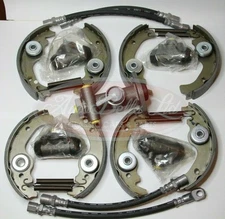 Classic Fiat 500 D F L R Complete Brake Kit Front & Rear Brand New Made in Italy