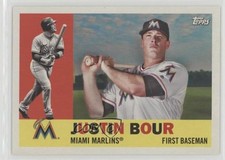 2017 Topps Archives 1960 Justin Bour #41 y5m
