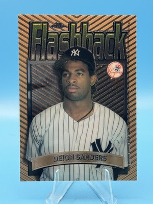 1998 Topps #FB9 Deion Sanders Flashback