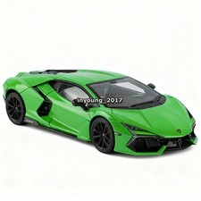Modellino auto 1/18 Lamborghini Revuelto pressofuso giocattolo cars giocattoli per ragazzi bambini verde