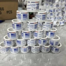 20 rolls of 100 USPS - Postage Free Ship -2000 PCS-Special Sale 2022 