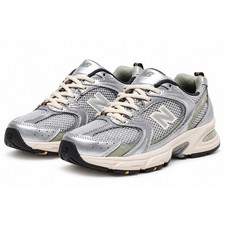 New Balance 530 MR530KMW Men's Size 7 Silver Green NWT New No Box