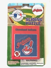 Cleveland Indians Vintage MLB 1998 NOS Sliding Puzzle