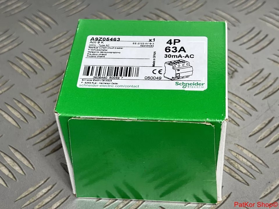 A9Z05463 Acti 9K Residual Current Switch