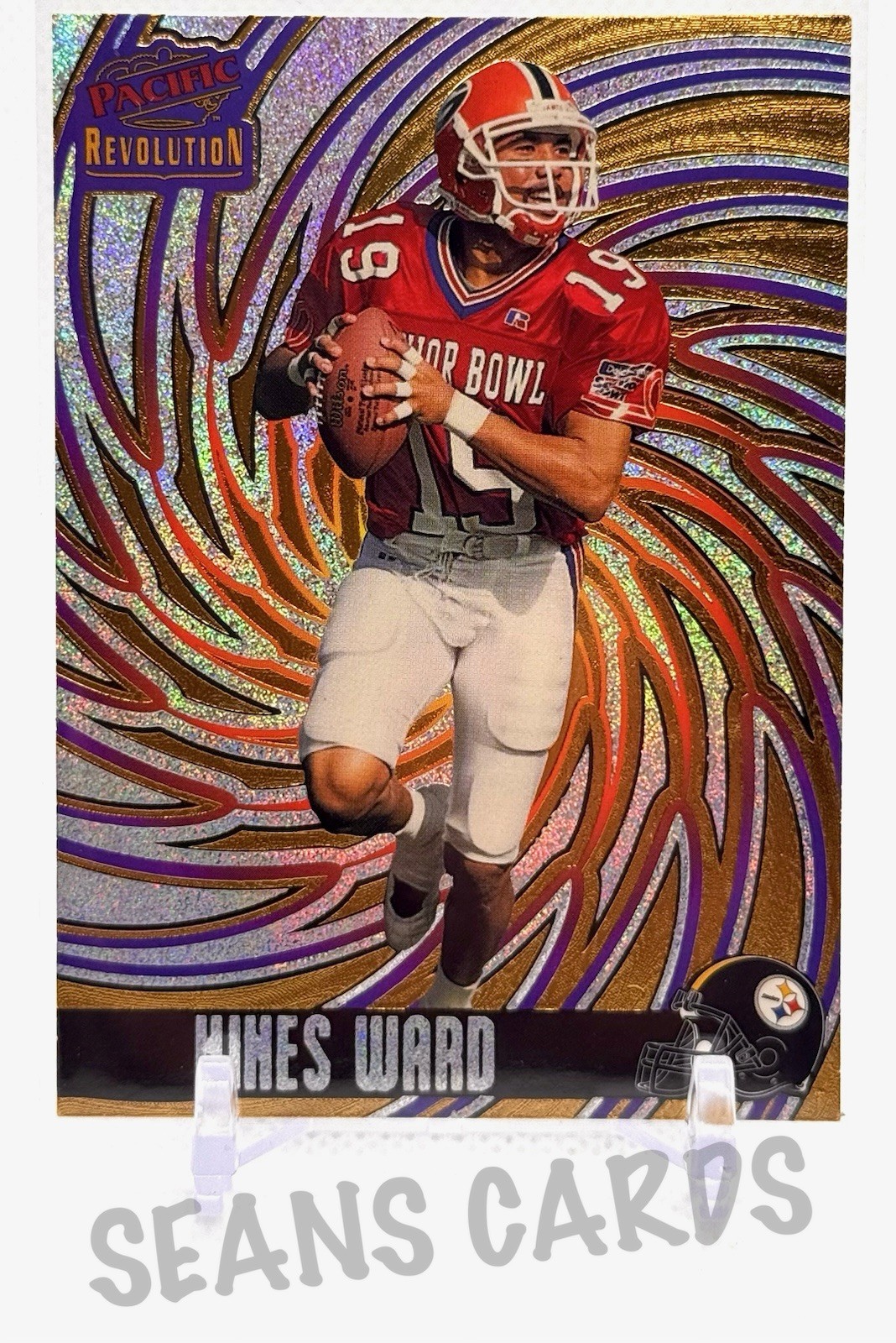 HINES WARD 1998 Pacific Revolution ROOKIE CARD Pittsburgh Stelers Football RC