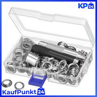 ÖSenzangen Set Mit 100 Grommets FüR Planen, Leder, Stoff, 10Mm