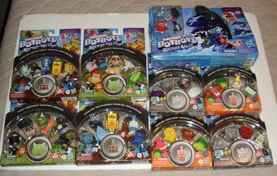 Transformes Botbots Ruckus Rally Lot Of 9