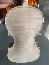 European Wood Unvarnished 4/4 handmade violin Stradivarius Model DDP to USA 
